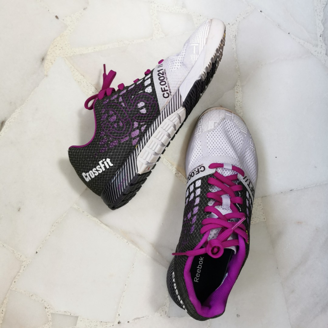 Sweat reebok crossfit top violet