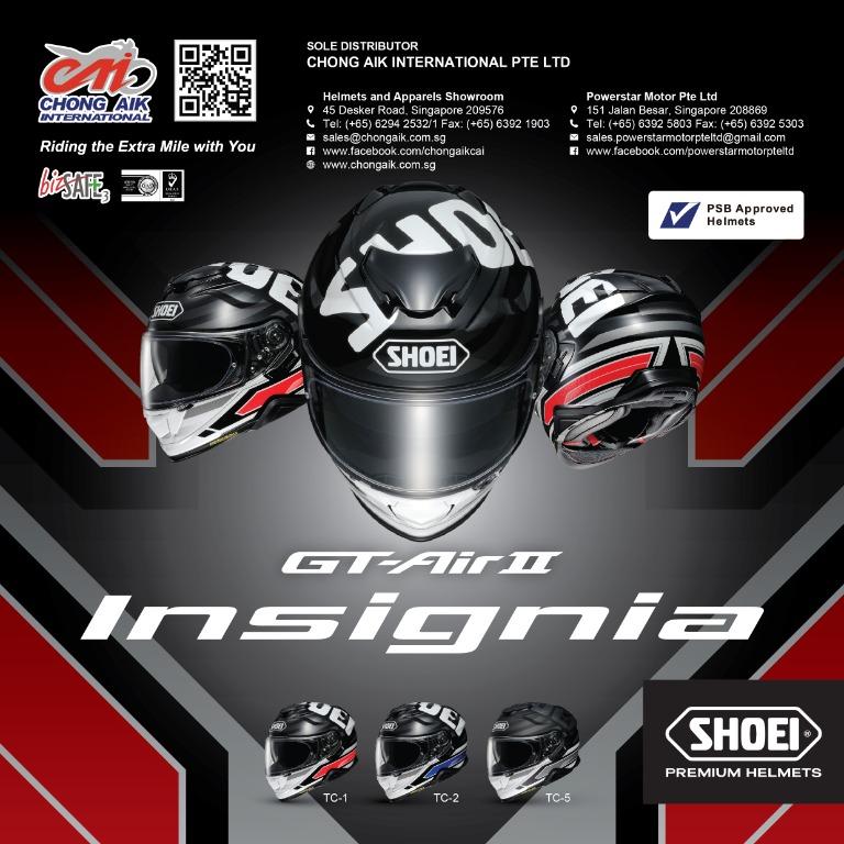 Shoei gt shop air 2 insignia