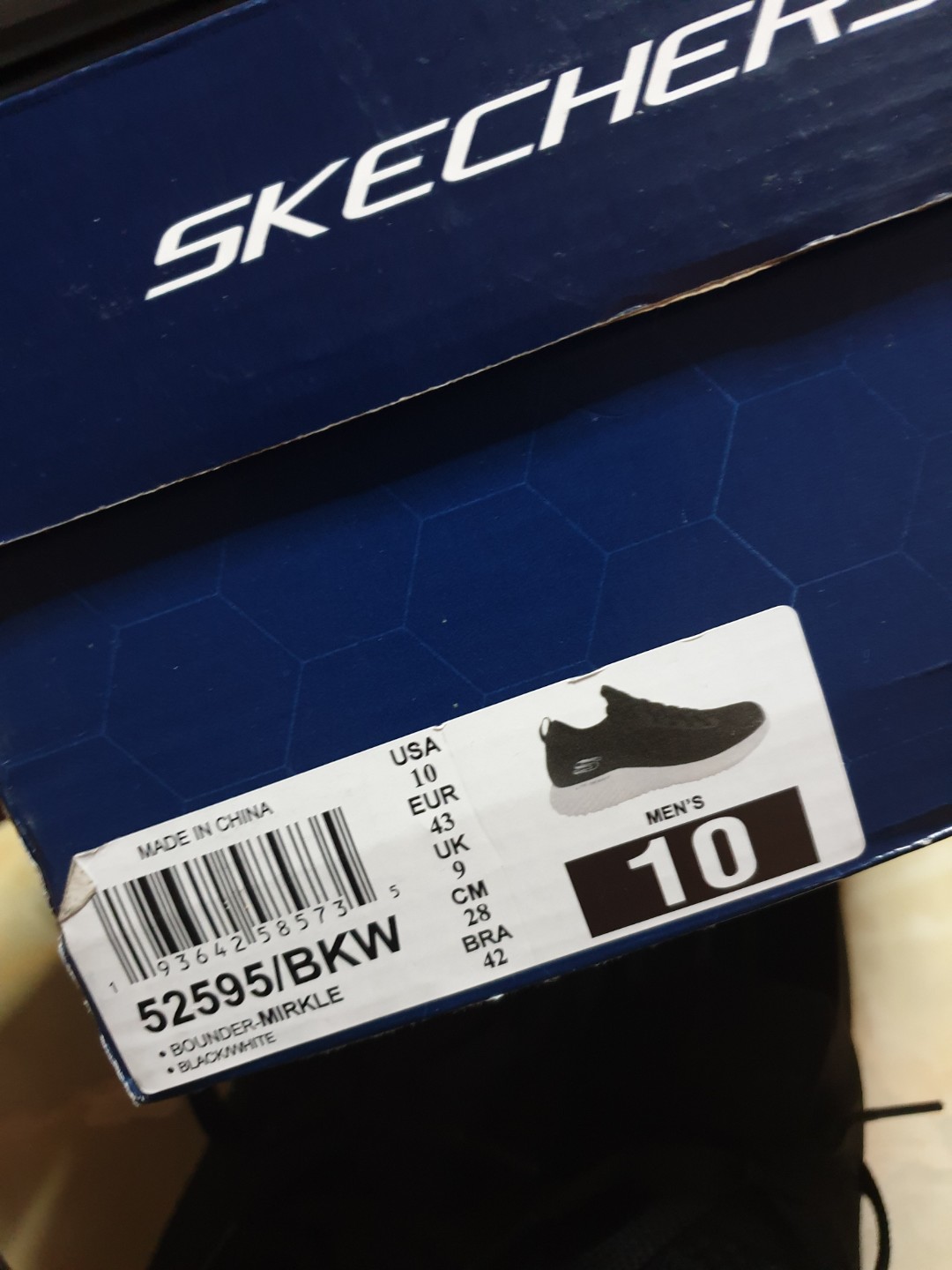 Skechers Bounder-MIRKLE, Men's Fashion 