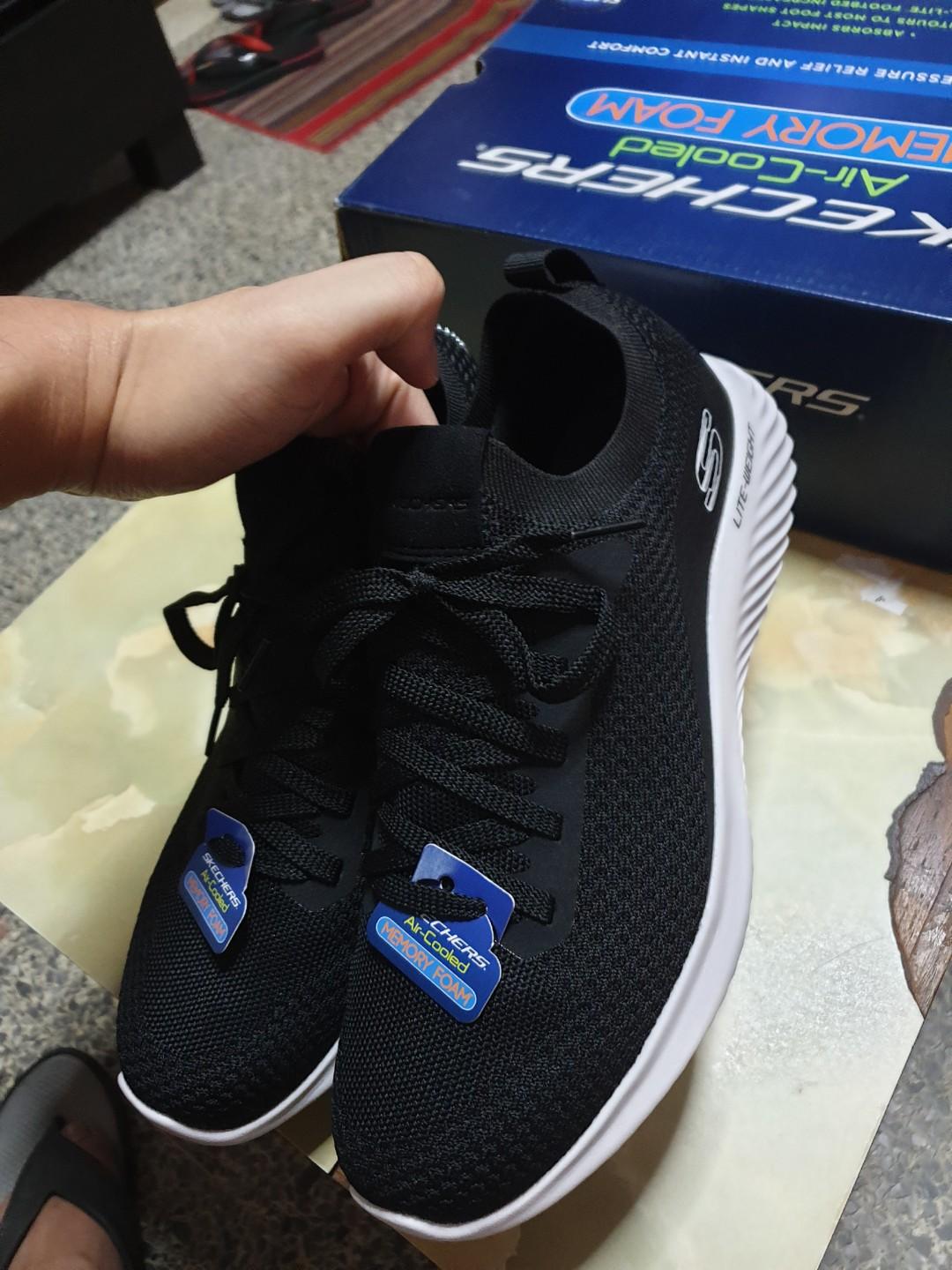 skechers bounder mirkle black