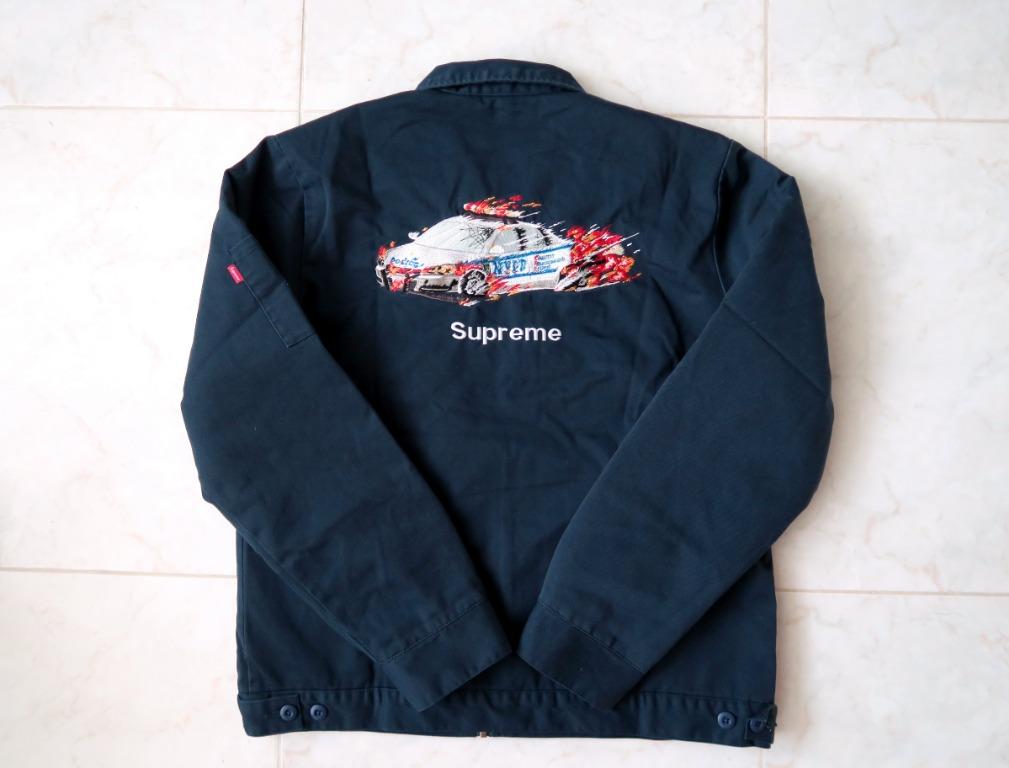 Cop car sales embroidered work jacket