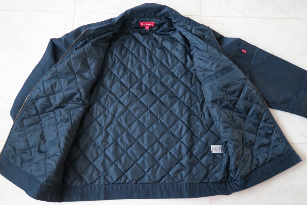 supreme cop car work jacket