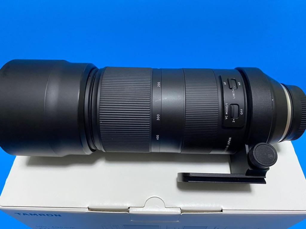 Tamron 100 400mm F 4 5 6 3 Di Vc Usd Nikon Mount Photography Lenses On Carousell