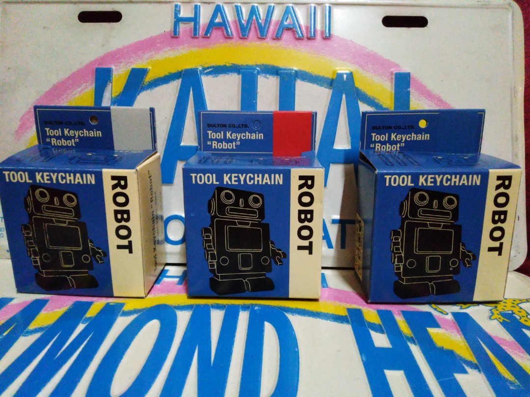 Tool keychain "Robot" LED light Autobacs, Hobbies & Toys, Toys & Games