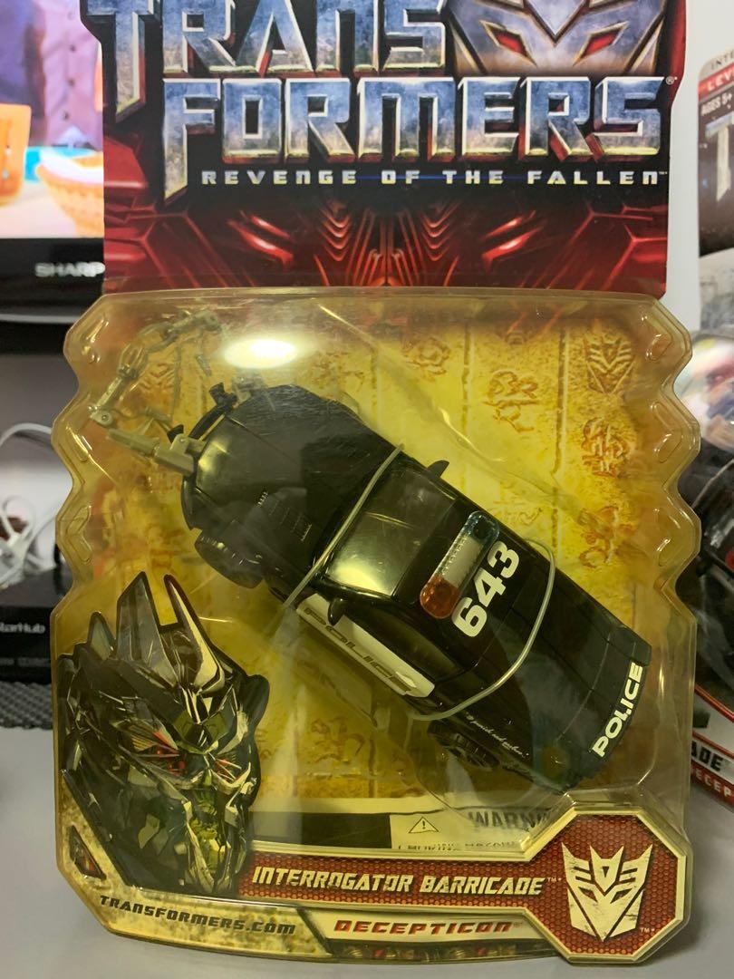 Transformers interrogator barricade, Hobbies & Toys, Toys & Games on Carousell