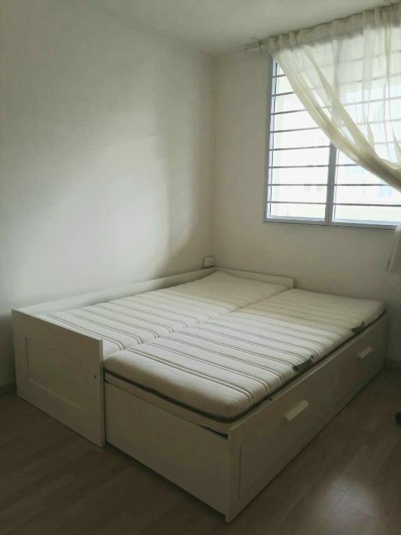used ikea brimnes day bed 80 200