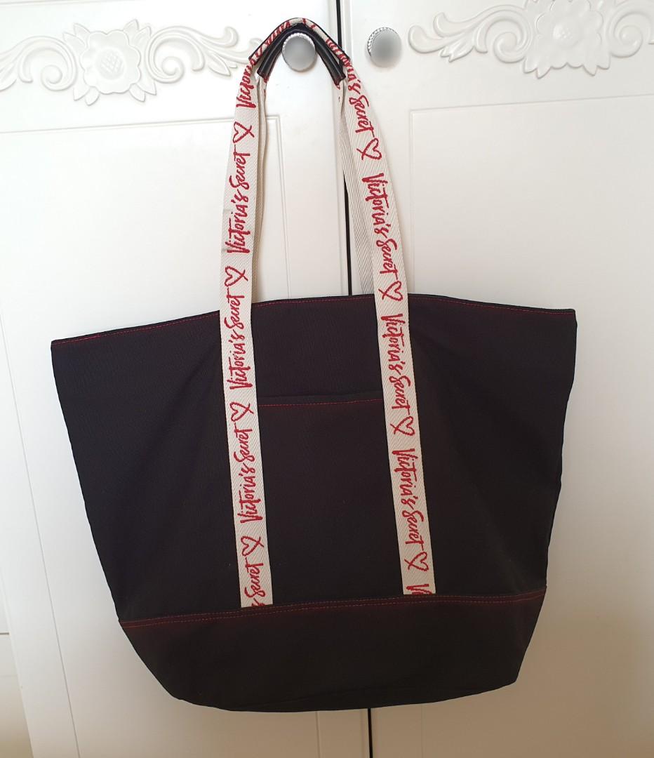 Victoria secret denim tote bag store