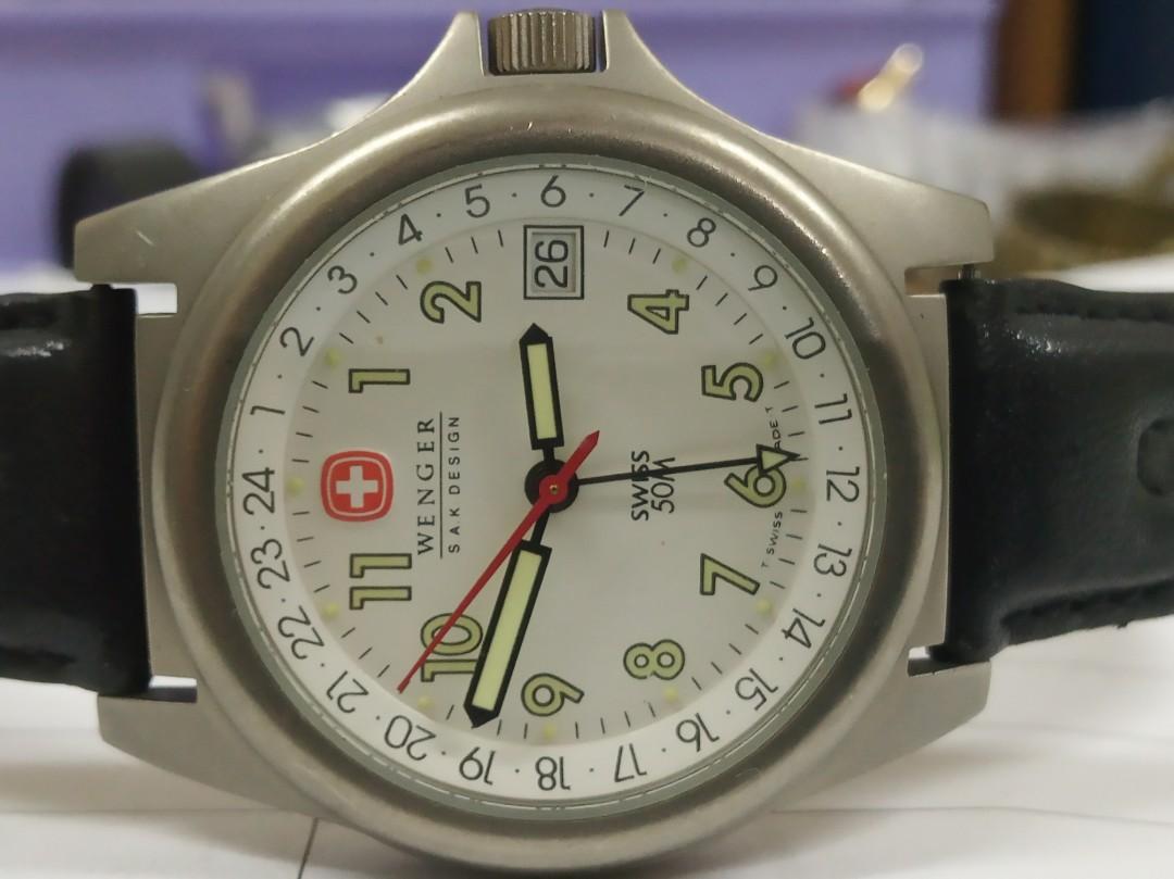 Wenger best sale gmt watch