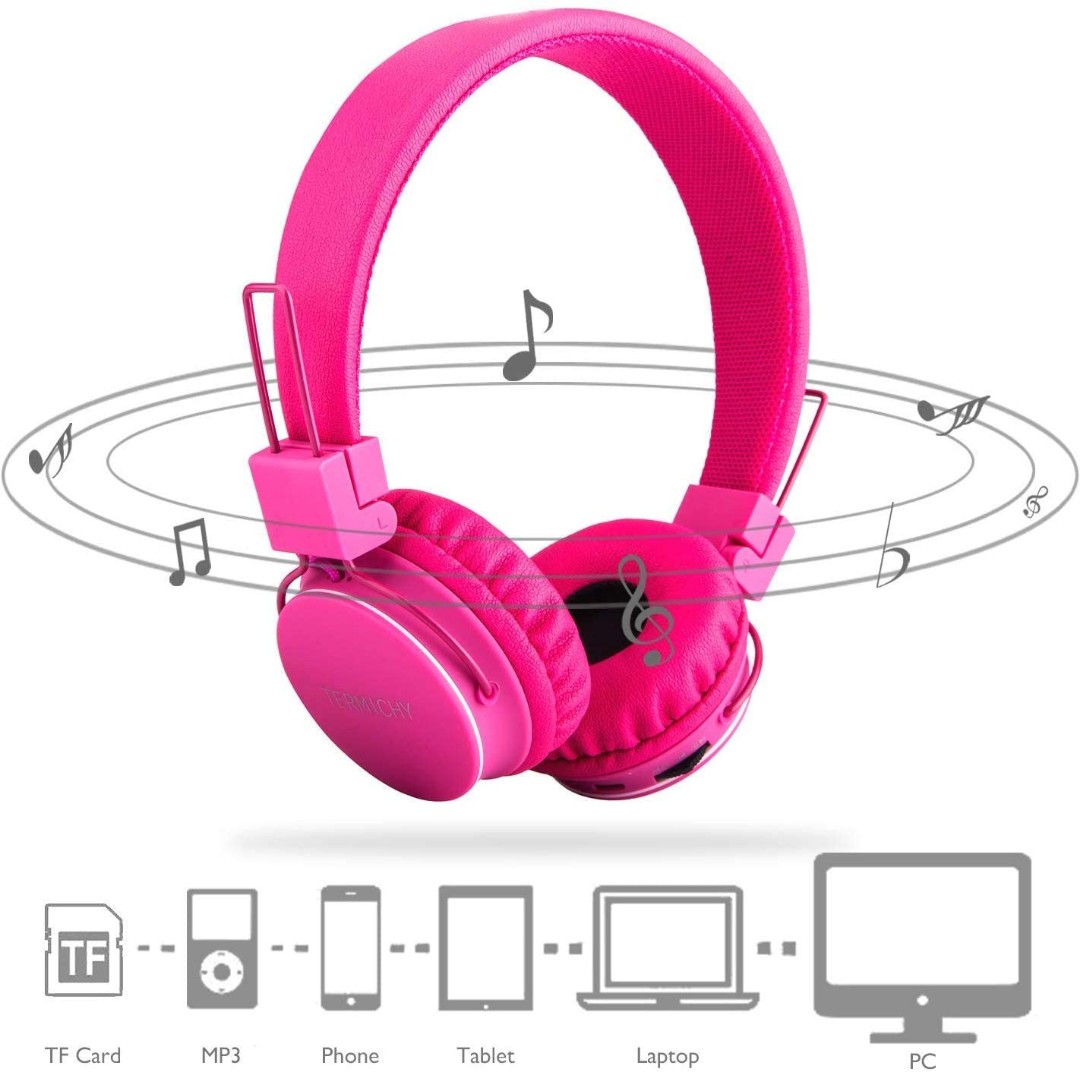 Volume Limited Wireless Bluetooth Kids Headphones Termichy