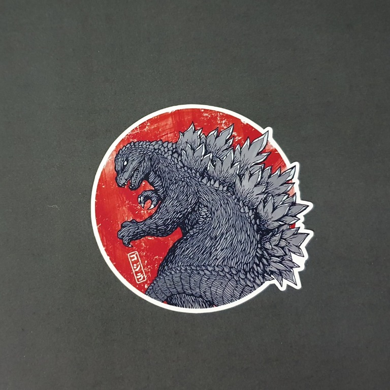 Waterproof Pop Culture Luggage Laptop Misc Sticker Japan Japanese Toho ...