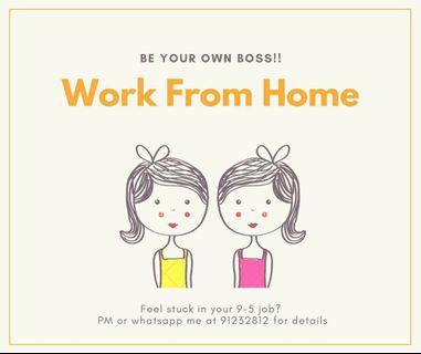 Work from Home (Up to $3000/ month)