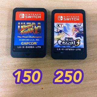 Switch 大蛇3 街霸2 （冇盒）
