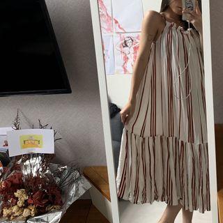 HnM Stripes Red and White Dress