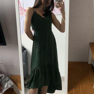 Editors Market Green Dress (NEW, Never Worn)