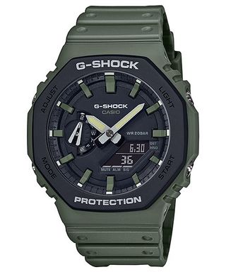 銅鑼灣店/太子店 門市正貨發售  Casio G-Shock GA-2110SU-3A GA2100 綠色gshock 一年保養 [香港行貨]64216419372674110