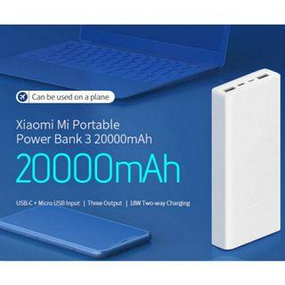 Xiaomi 20000mAh Power Bank