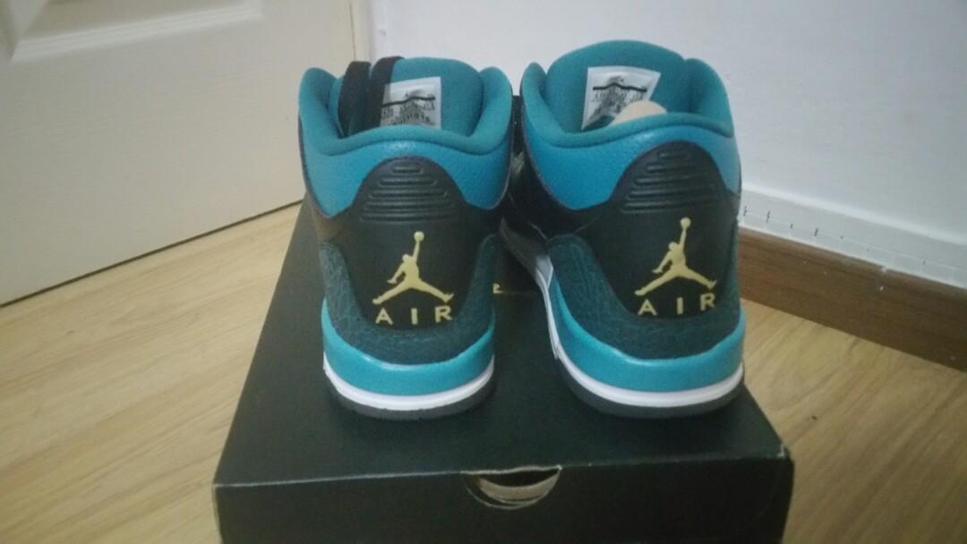 Air Jordan 3 Rio edition Teal Men s Fashion Footwear Sneakers