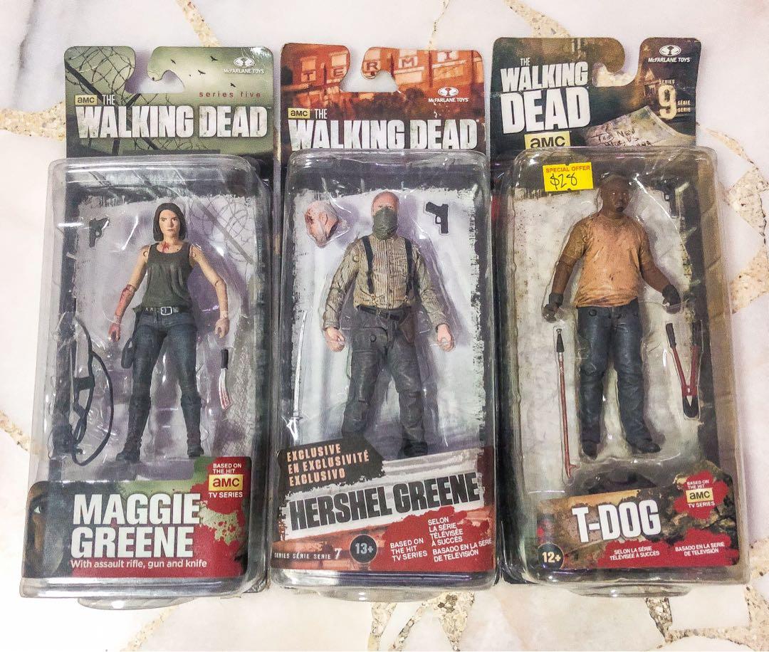 amc walking dead figures