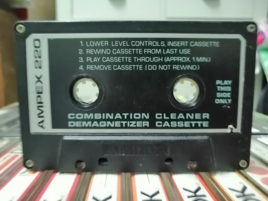 Ampex 220 Combination Cleaner Cassette, Hobbies & Toys