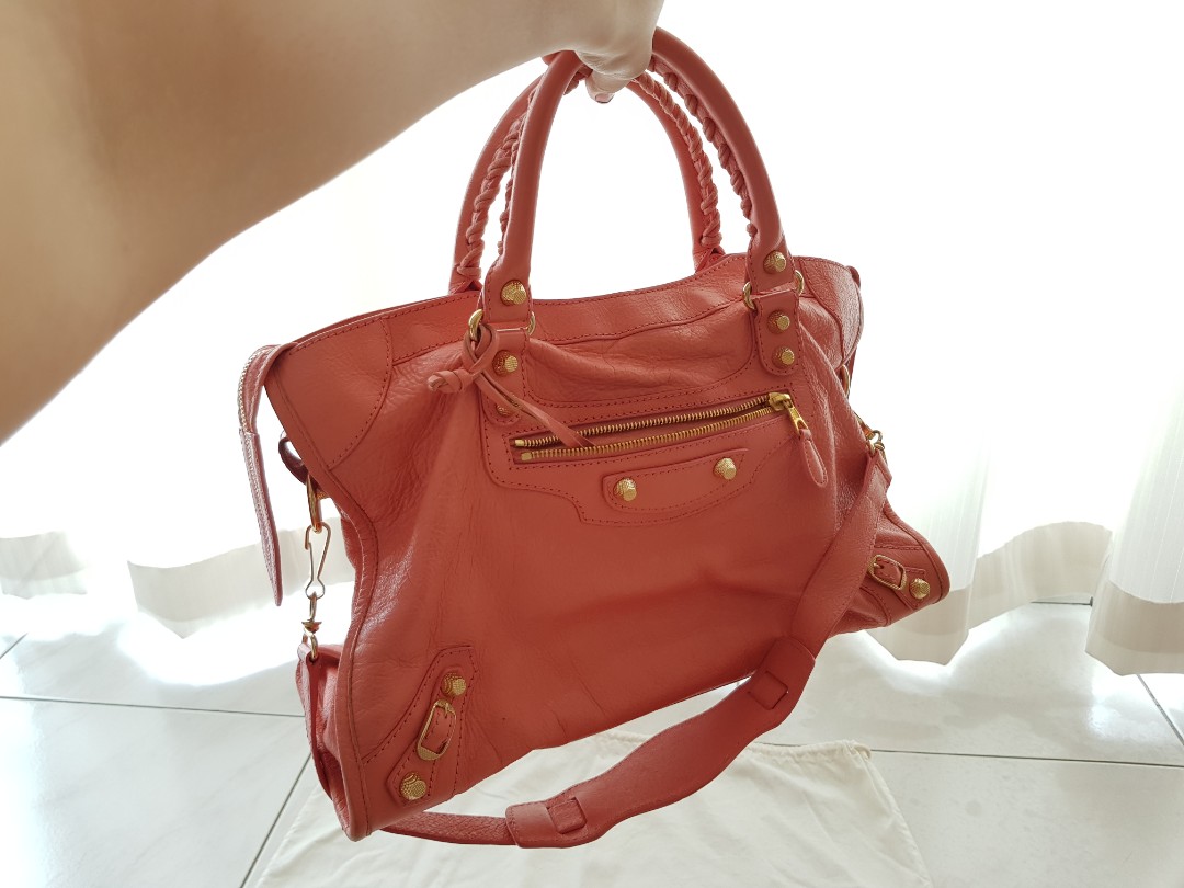 Balenciaga Satchel - Prettiest Shade of Salmon Pink