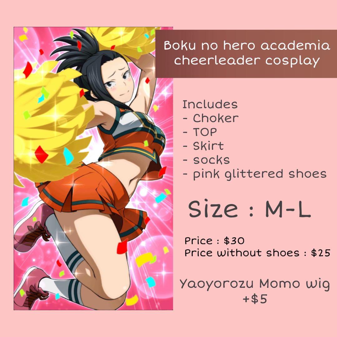 Bnha Cheerleader Cosplay Entertainment J Pop On Carousell