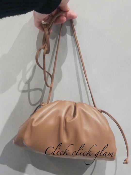 Bottega veneta bv mini pouch 20 cammello brown bag handbag
