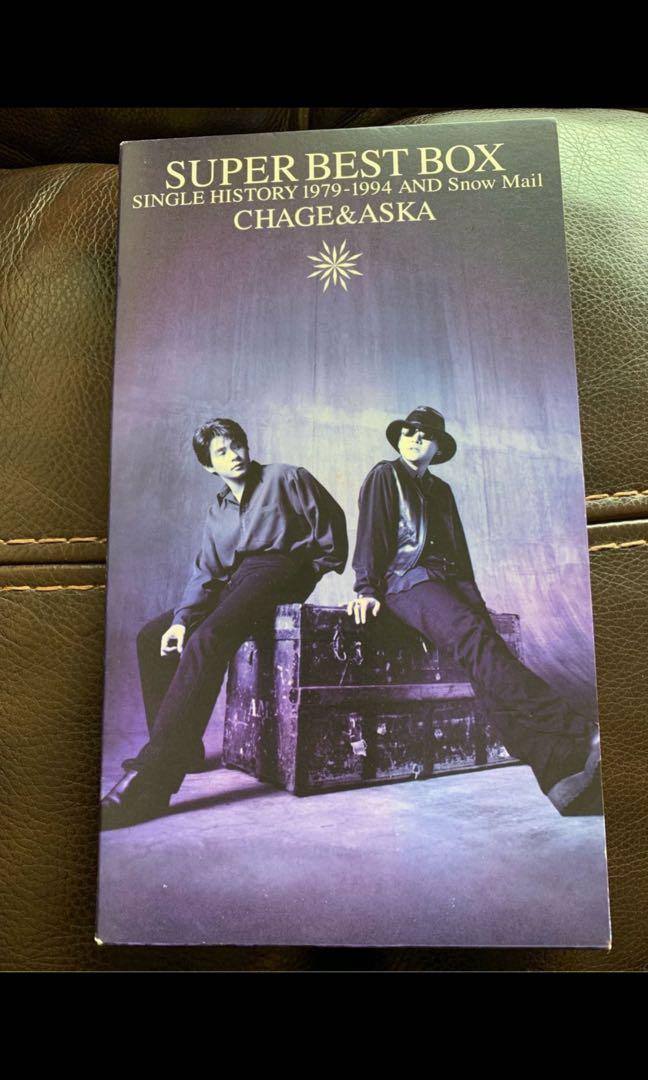 CHAGE & ASKA SUPER BEST BOX 4CD 外紙盒及相片歌詞集均極新淨99%新