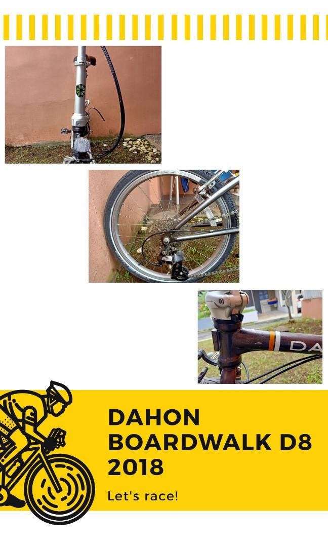 Dahon boardwalk d8 2018 new arrivals