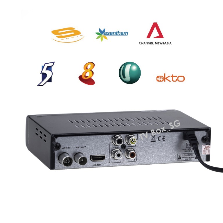 Digital TV BOX DVB T2 TV BOX DIGITAL TV RECEIVER, Home Appliances, TVs