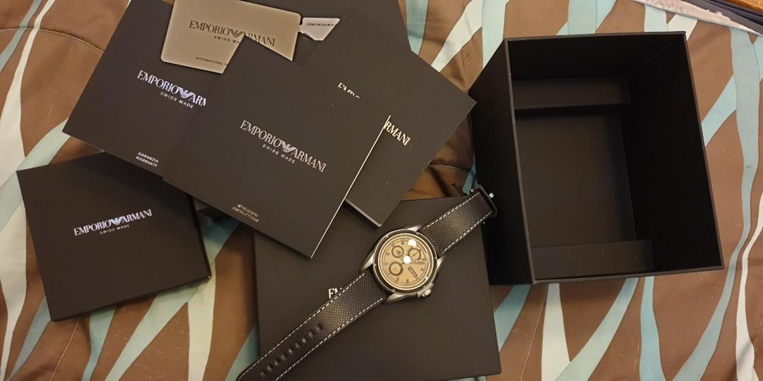 emporio armani limited edition watch