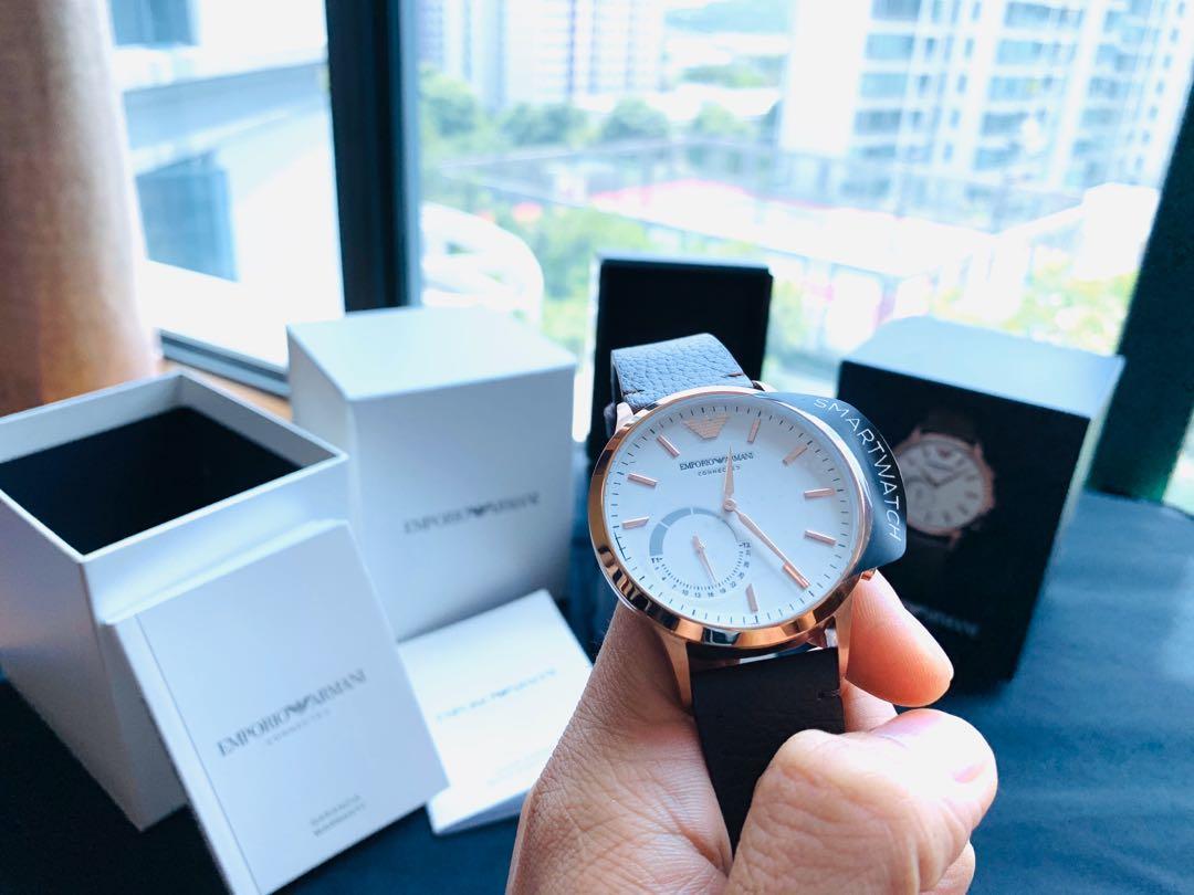 Armani hybrid smart hot sale watch