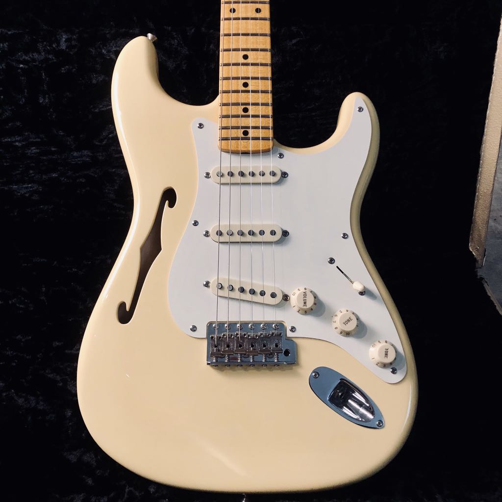 Fender Eric Johnson thinline stratocaster USA, Musik & Media, Alat di