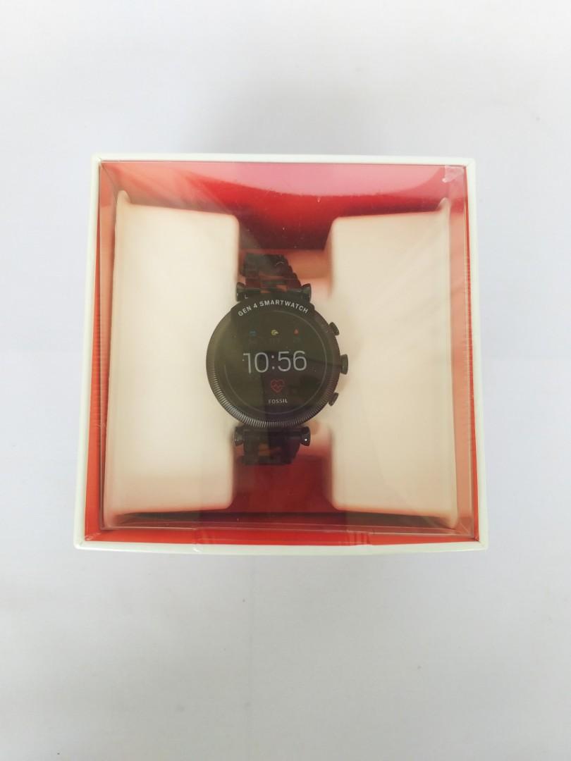 Fossil Gen 4 Sloan HR smartwatch with 