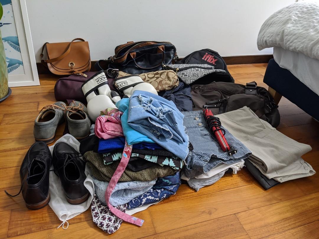 Free clothes outlet and shoes