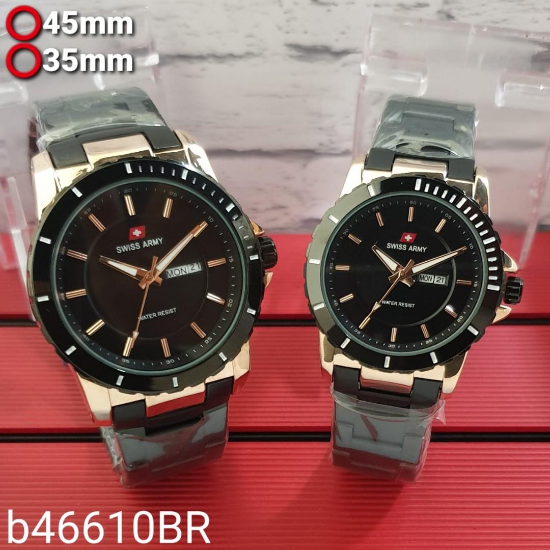 Jam Tangan Couple seri Swiss Army Couple SS