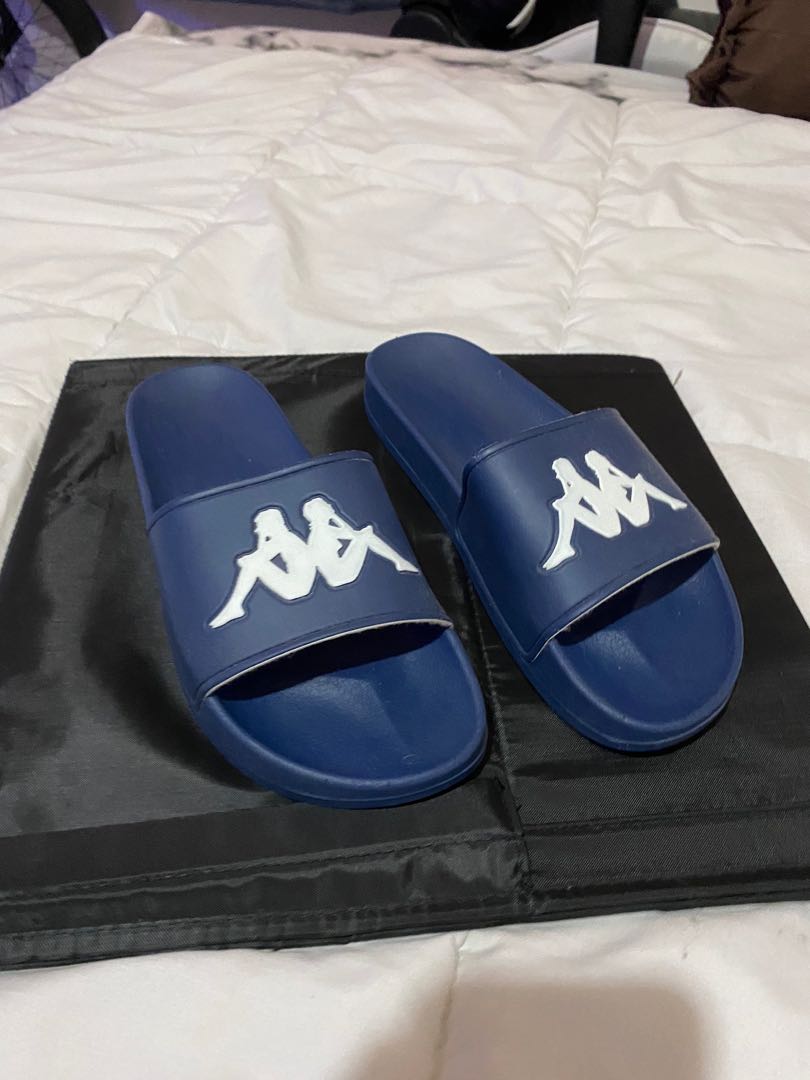 Authentic KAPPA slides, Men's Fashion, Footwear, Flipflops and Slides