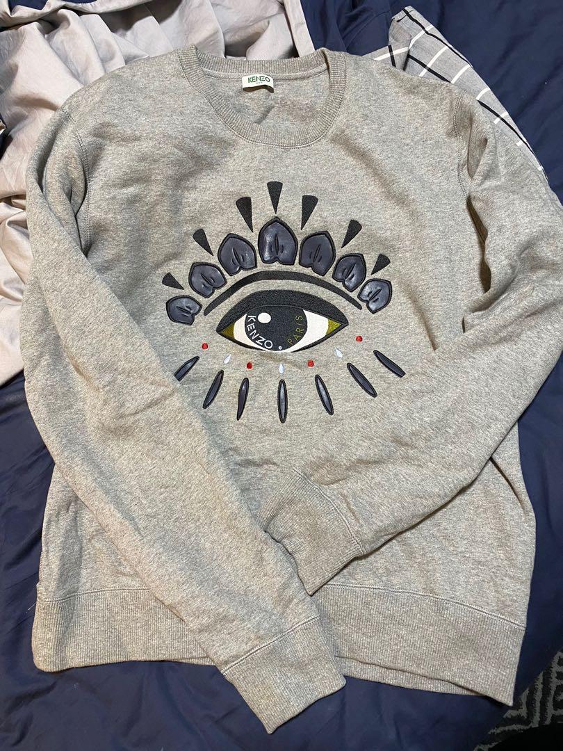 Kenzo Evil Eye Sweater, Men's Fashion 