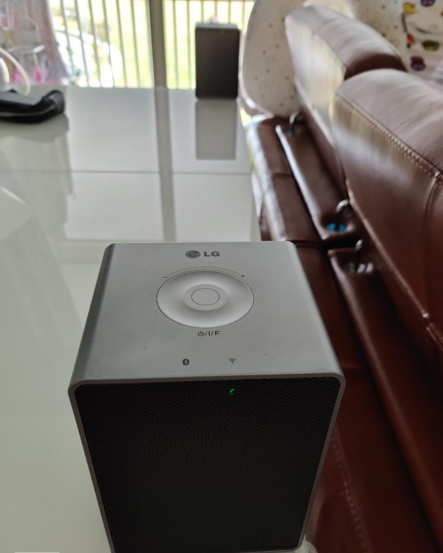 LG HS8 (soundbar and subwoofer) + Dual H3 for 6.1 Home Cinema Theatre