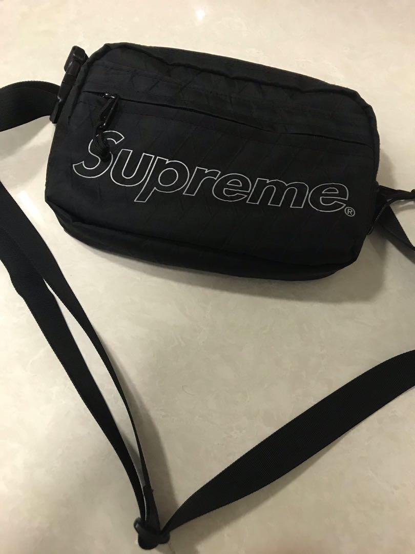 supreme logo bag