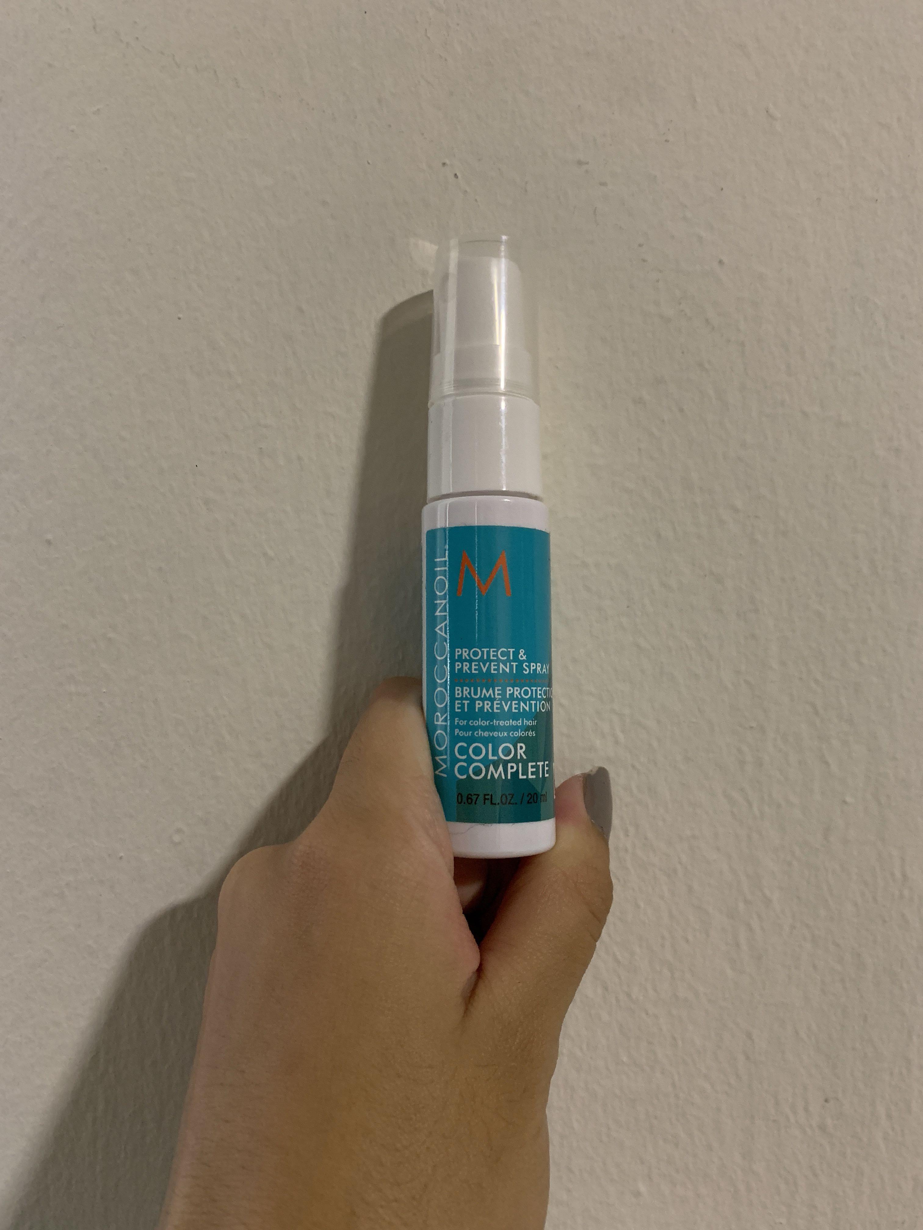 Moroccanoil Protect And Prevent Spray Sample Health Beauty Hair Care On Carousell