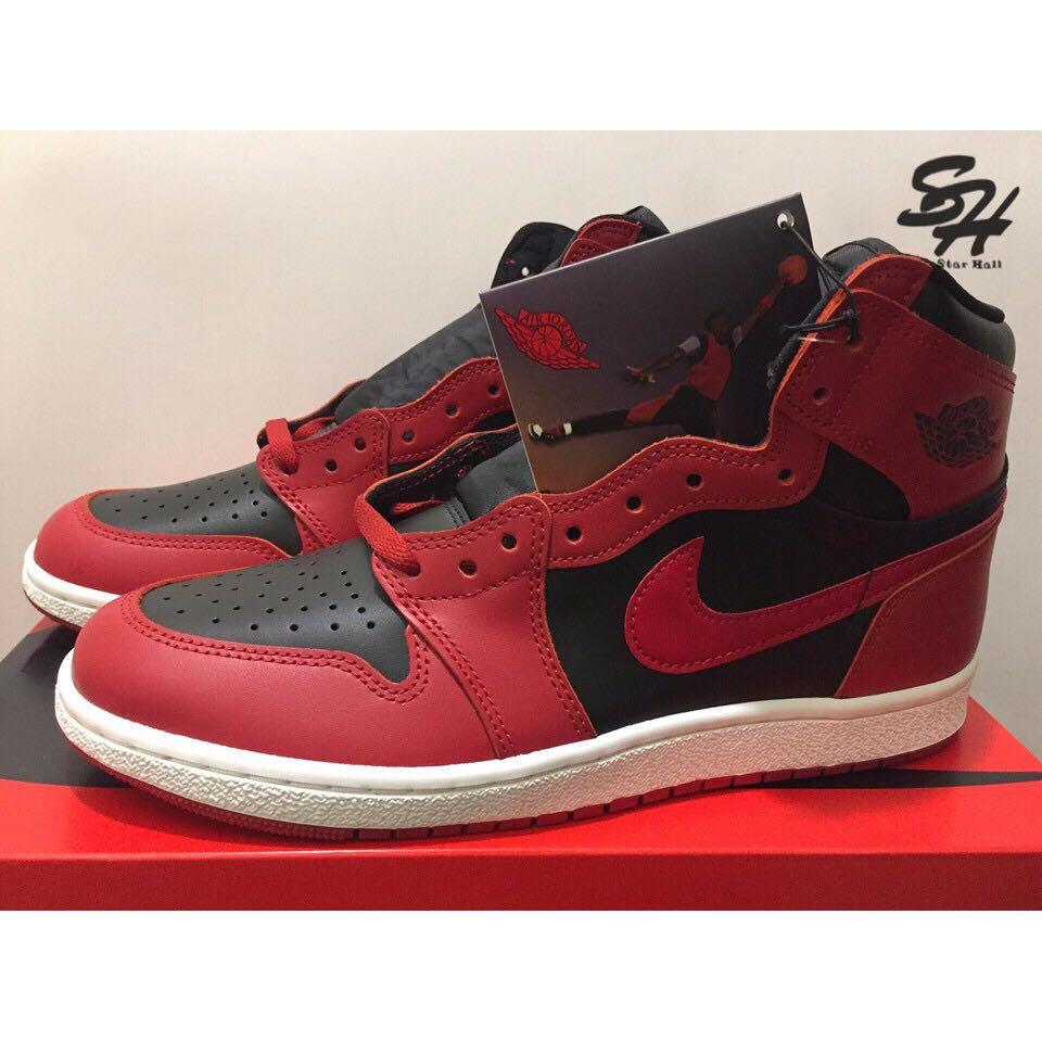 AIR JORDAN 1 HI 85 Varsity Red 反轉 黑紅 BQ4422-600