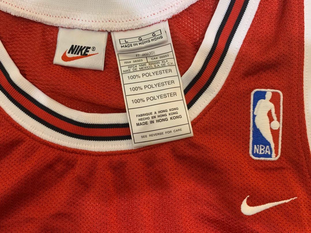 NIKE NBA 波衫Authentic Michael Jordan Vintage Chicago Bulls 米高佐