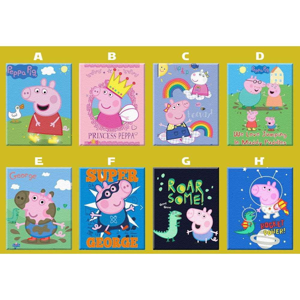 Peppa Pig Artwork Poster Ref Magnet collectible Giveaway Souvenir ...