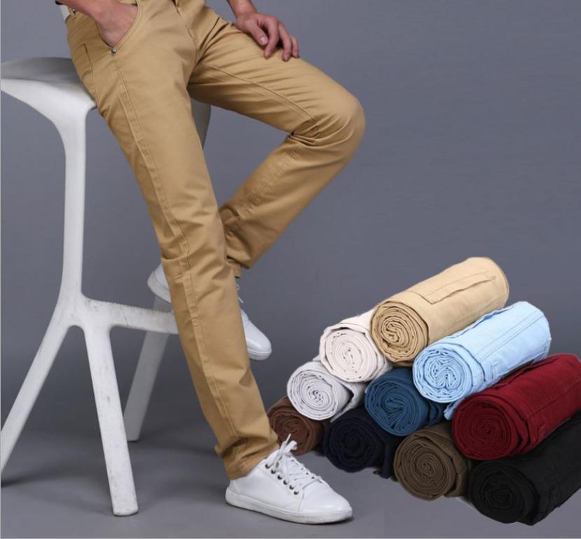 no wrinkle khaki pants