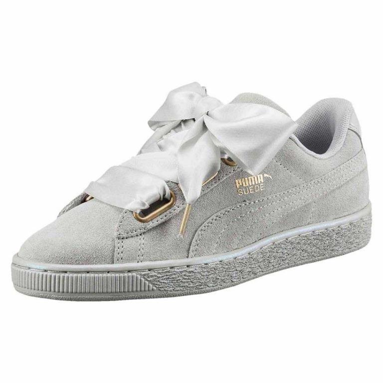 Puma satin trainers online