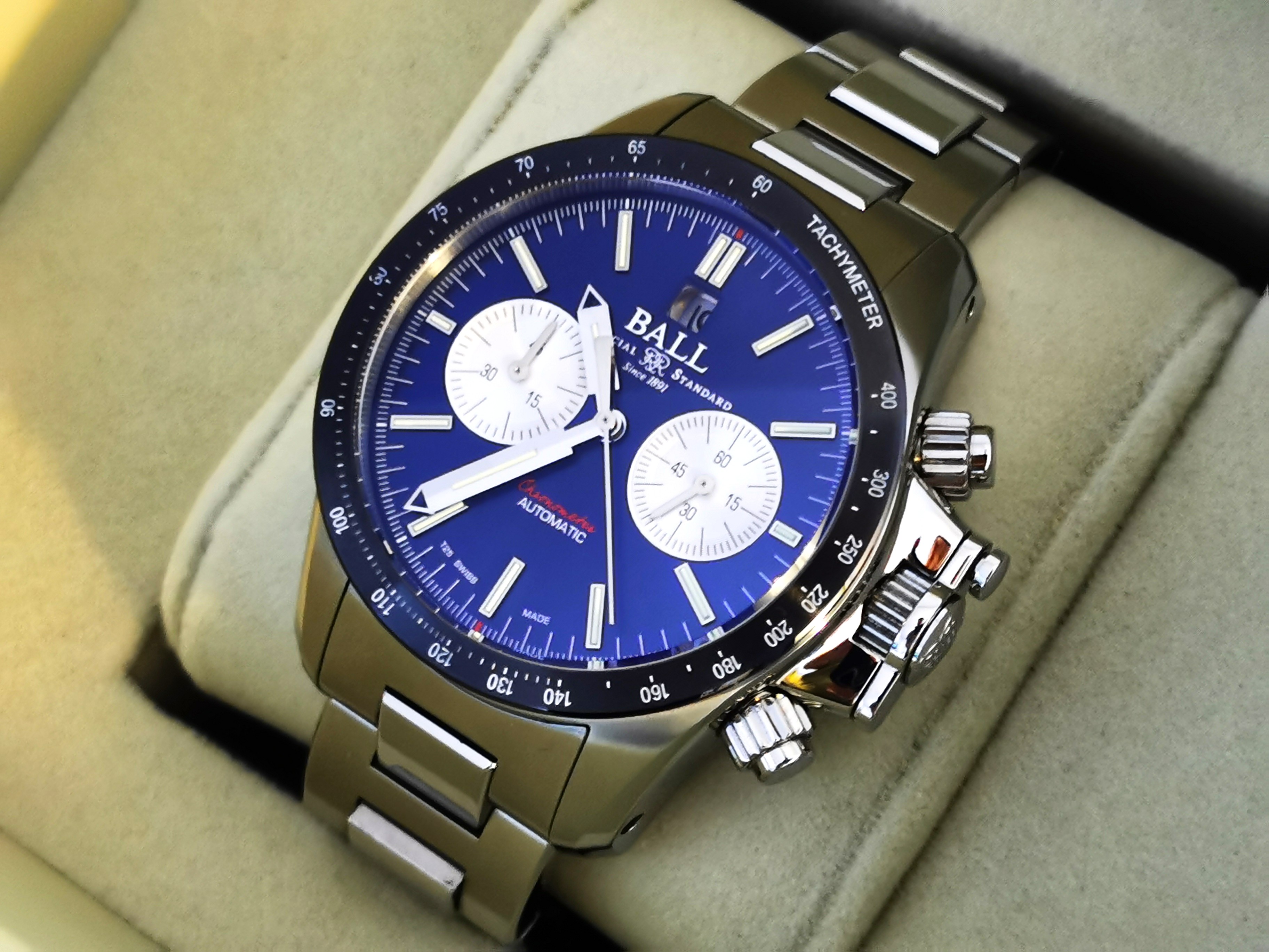 Ball hydrocarbon racer chronograph sales