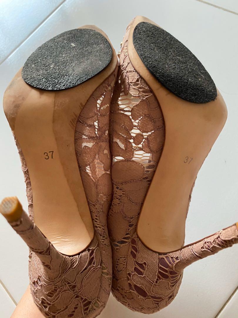 used designer heels