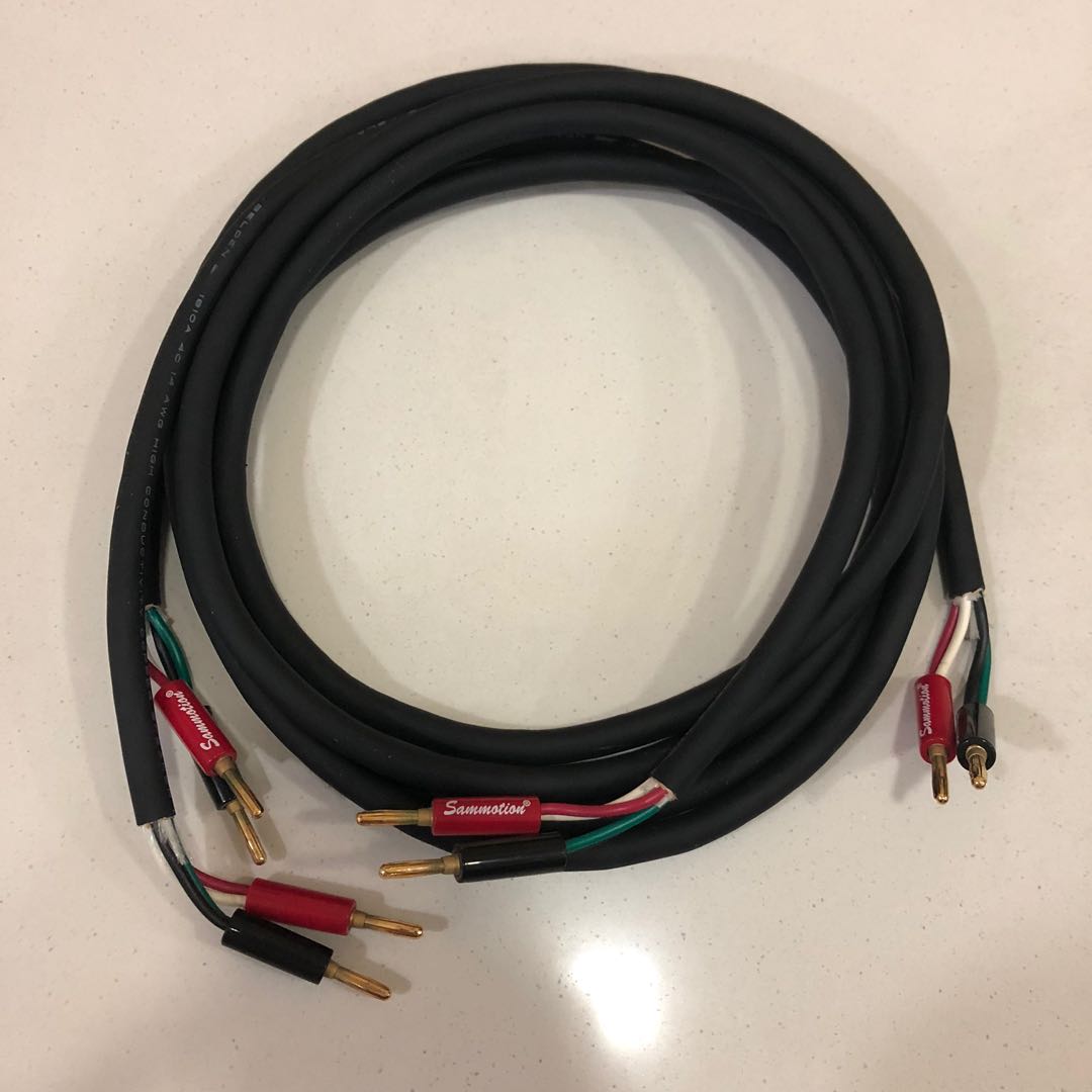 Speaker cables Belden 1810A, Audio, Soundbars, Speakers & Amplifiers on