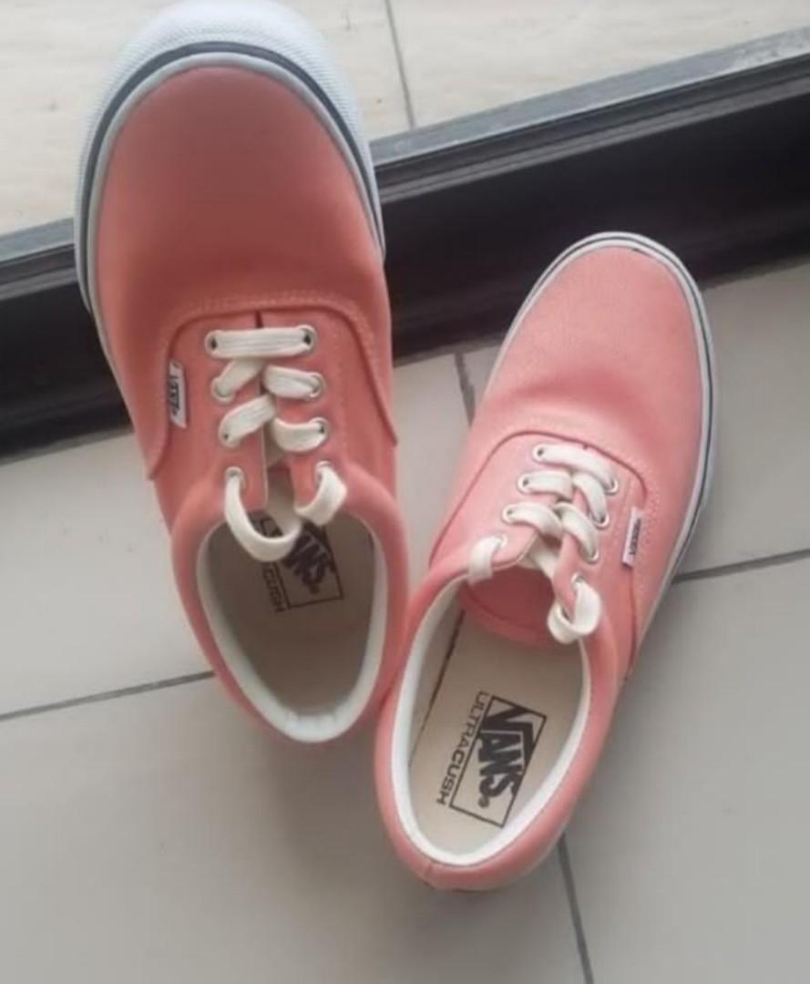 VANS authentic Salmon Pink Ultracush sneakers