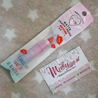 Daiso It Girl Matte Lipstick (coral)